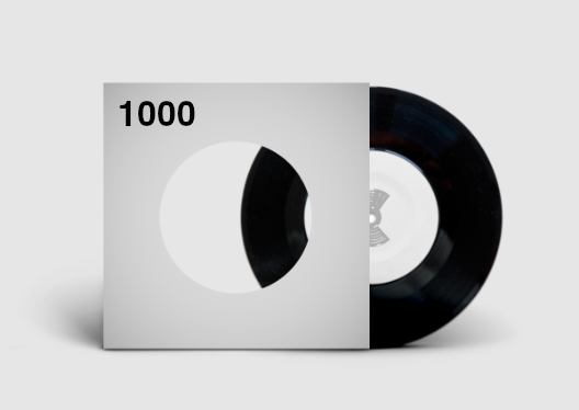 1000 singles, generic sleeve